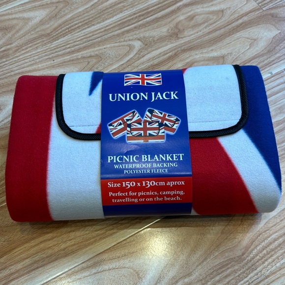 KTL Other As New Still In Packaging British Flag Union Jack Picnic Blanket 5 Online Poshmark